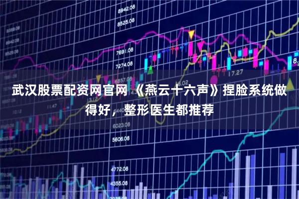 武汉股票配资网官网 《燕云十六声》捏脸系统做得好，整形医生都推荐